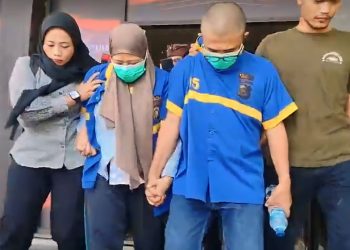 DR (34) dan MIS (32) paman dan tante sekaligus dalang kematian ponakan sendiri dituntut penjara paling lama 15 tahun.
