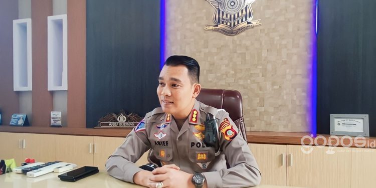 Direktur Lalulintas Polda Gorontalo, Kombes Pol Arief Budiman.