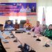 Ketua DPRD Bone Bolango, Halid Tangahu usai menghadiri kegiatan Verivikasi Lapangan Hybrid Oleh Kementrian PPPA RI Evaluasi Kabupaten Layak Anak dii Ruang Rapat Bupati Bone Bolango, Jumat (26/5/2023).