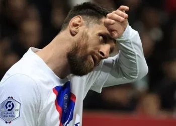 Penyerang PSG, Lionel Messi. [Valery HACHE / AFP]