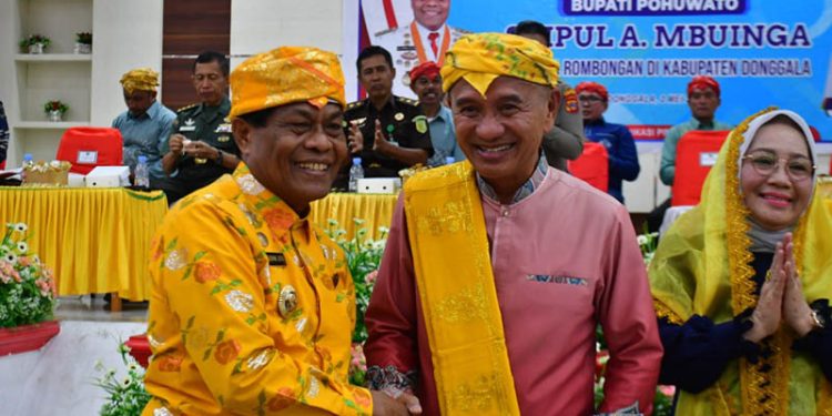 Bupati Pohuwato berkunjung ke Donggala dalam rangka meningkatkan sinergi daerah untuk investasi