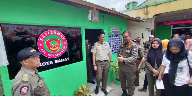 Wakil Wali Kota, Ryan Kono menghadiri Lomba Penilaian Siskamling dan Poskamling Serta Ketangkasan Linmas (perlindungan masyarakat) Tingkat Provinsi Gorontalo tahun 2023 pada Senin (8/05/2023)