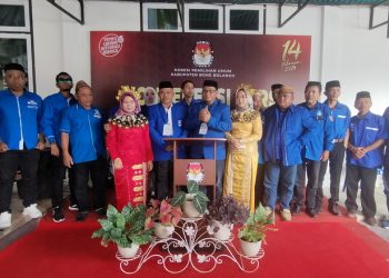 PAN Bone Bolango melaksanakan pendaftaran Bacalon anggota DPRD hari ini tepat di tanggal 12 Mei di KPU Bone Bolango.