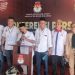 Perindo Bone Bolango melaksanakan pendaftaran Bacalon Anggota DPRD Kabupaten Bone Bolango di KPU Bone Bolango, Ahad (14/5/2023).