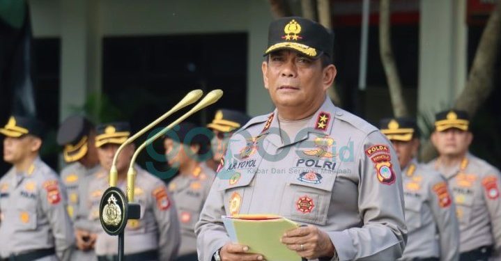 Kapolda Gorontalo Irjen Pol Angesta Romano Yoyol. (f. dok humas)