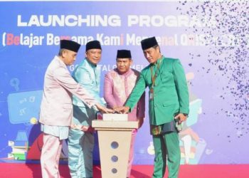 Launching program Bersinar-CBP Rupiah di momentum Hardiknas 2023, Selasa (2/5/2023) (hms/pemprov)