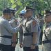 Polres Pohuwato Gelar Sertijab Dua Kepala Satuan, di Halaman Kantor Polres Pohuwato, Sabtu 20/05/2023 (F Humas Polres Pohuwato)