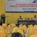 Wakil Bupati Pohuwato Suharsi Igirisa saat memberikan sambutan pada pembinaan 256 PPPK, berlangsung di Gedung Panua Pohuwato, Senin (22/5/2023) (F. Humas Pohuwato)