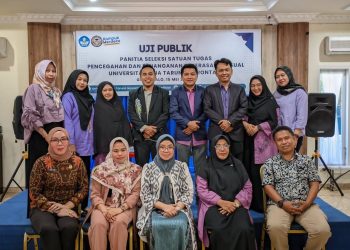 Uji publik panitia seleksi Satgas PPKS UNBITA Gorontalo, Senin (15/5/2023) (Dok. unbita)