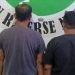 Dua terduga pelaku pengguna narkoba FO (40) dan RR (43) saat diamankan Polres Pohuwato. (yusuf/gopos)