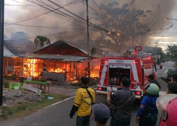 Kebakaran Rumah makan di Bone Bolango