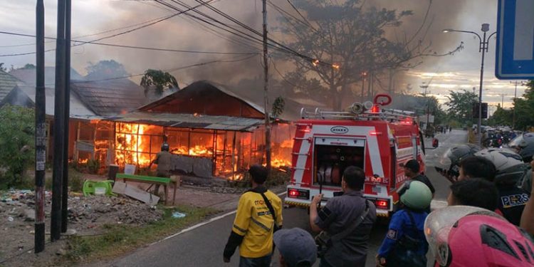 Kebakaran Rumah makan di Bone Bolango