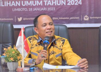 Ketua KPU Kabupaten Gorontalo Rasyid Patamani