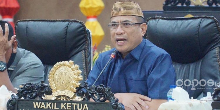 Wakil Ketua DPRD Kota Gorontalo Mohamad Rivai Bakusu. (F. sari/gopos)