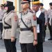 Upacara Sertijab Kapolsek Dungingi dari Iptu Pranti Natalia Olii ke Ipda Roy Pidu. (dok. Polresta Gorontalo Kota)