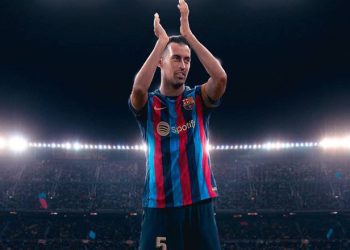 Sergio Busquets (Twitter: @FC Barcelona)