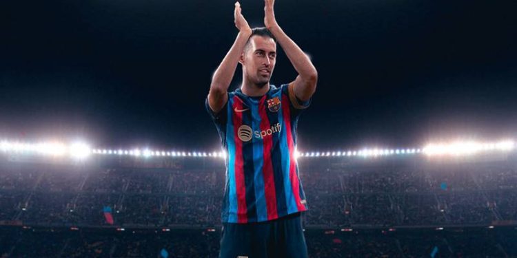 Sergio Busquets (Twitter: @FC Barcelona)