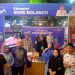 Komite Ekonomi Kreatif (Kekraf) Bone Bolango saat mengambil bagian pada pameran UMKM di Semarak Jejaring Kabupaten/Kota Kreatif Indonesia 2023 yang digelar di Kota Lama Semarang, Jawa Tengah. (Foto Istimewa)