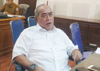 Anggota Komisi I Deprov Gorontalo, Adhan Dambea (muhajir/gopos)