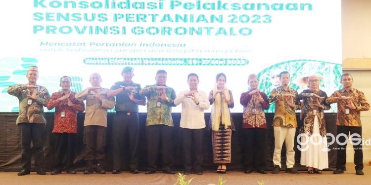 Konsolidasi pelaksanaan sensus pertanian 2023 yang dihadiri oleh stekholder, Kamis (25/5/2023) (dok. bps)