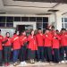 Para bacaleg dari PDIP foto bersama dengan Ketua DPC PDIP Gorontalo Utara, Deisy Sandra Maryana Datau, usai mendaftar ke KPU kabupaten Gorontalo Utara. (foto.istimewa)
