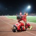 Pemain Timnas Indonesia melakukan selebrasi sujud syukur di partai Final Sea Games 2023 melawan Thailand (dok. pssi)