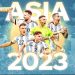 Poster pemain bintang timnas Argentina yang rencana melakukan perjalanan Asia 2023 (twitter @Argentina)