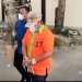 Oknum politisi RT saat digelandang di Polda Gorontalo atas dugaan kepemilikan narkoba.