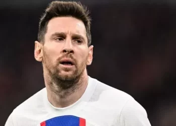 Penyerang PSG, Lionel Messi tampil pada laga Liga Champions kontra Bayern Munich di Stadion Allianz Arena, Munich, Jerman, Kamis (9/3/2023) dini hari WIB. [CHRISTOF STACHE / AFP]