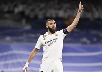 Penyerang Real Madrid, Karim Benzema. [JAVIER SORIANO / AFP]