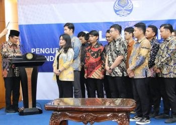 Pengukuhan PB HPMIG, Fadel Imbau Pemuda Punya Spirit Entrepreneur