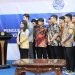 Wakil Ketua MPR RI, Fadel Muhammad, saat pelantikan Pengurus Besar HPIMG 2023-2025.