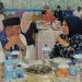 Pertemuan Bupati Bone Bolango Hamim Pou dan Wali Kota Kotamobagu Tatong Bara di Kota Kotamobagu, Jumat (16/6/2023).(Indra/gopos)