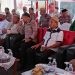 Anggota DPRD Kota Gorontalo Heriyanto Thalib saat menghadiri doa bersama di Masjid Hunto, Kecamatan Kota Selatan, Kota Gorontalo, Jumat (30/6/2023).