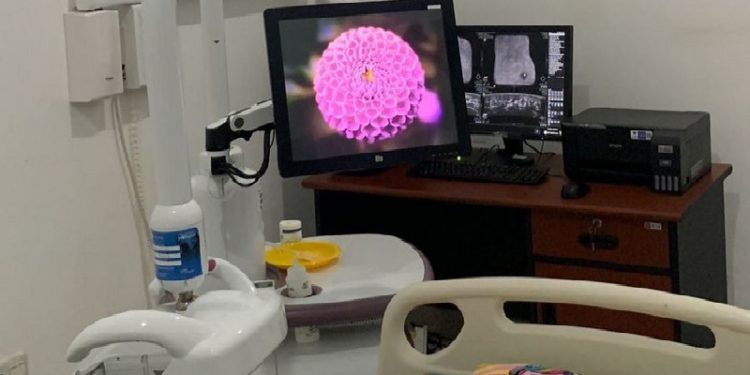 Rumah Sakit Otanaha Kota Gorontalo kini miliki layanan skrining menggunakan Sistem Ultrasonografi Payudara Otomatis Invenia Automated Breast Ultrasound System (ABUS).