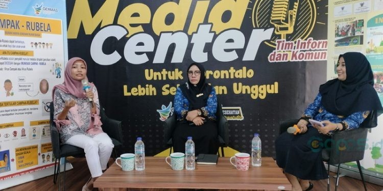 Dinas Kesehatan Provinsi Gorontalo ikut membahas pentingnya mental health dan fenomena bunuh diri di Provinsi Gorontalo, Senin (19/6/2023).
