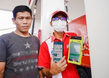 Pertamina memberikan promo cashback sebesar 5 persen dengan membeli BBM melalui aplikasi MyPertamina menggunakan OVO. (F. Pertamina)