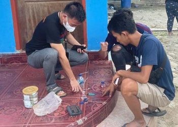 Barang Bukti Milik Mamat Warga Desa Molosipat, Kecamatan Popayato Barat, Kabupaten Pohuwato, (Istimewa)