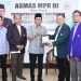 Wakil Ketua MPR RI, Fadel Muhammad, saat menerima aspirasi dari pimpinan organisasi profesi kesehatan di Provinsi Gorontalo.