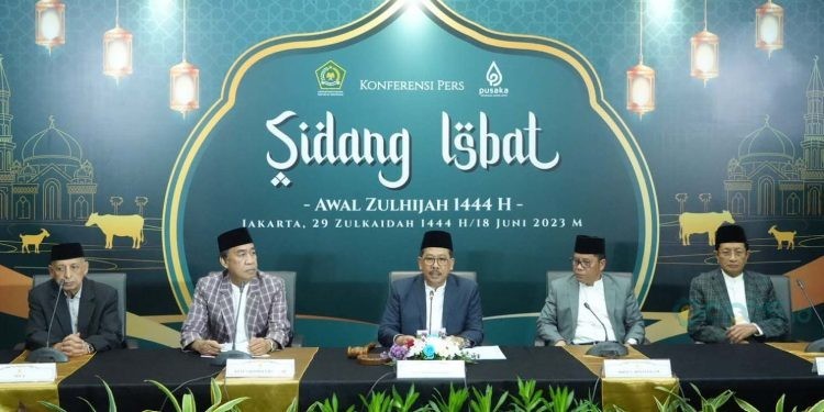 Sidang isbat Idul Adha 2023