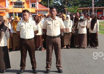 Tenaga kontrak di Kabupaten Gorontalo. (F.dok)
