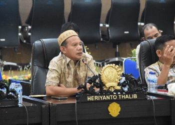 Anggota DPRD Kota Gorontalo Heriyanto Thalib.