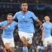 Rodri melakukan selebrasi usai mencetak gol semata wayang di menit 68 dan memastikan Manchester City keluar sebagai pemenang Liga Champion dengan skor 1-0 melawan Inter Milan (foto: twitter @ManCityMEN)