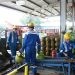 Pendistribusian gas elpiji 3 Kg oleh Pertamina.(F. Pertamina)