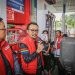 Ilustrasi penggunaan QR kode pada pembelian solar subsidi di SPBU. (F. Pertamina)