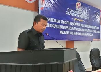 Anggota DPRD Kabupaten Bone Bolango Faisal Yunus, Selasa (4/7/2023).