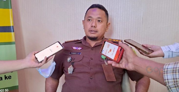 Kepala Seksi Penerangan Hukum (Penkum) Kejati Gorontalo, Dadang Djafar. (F: Istimewa)