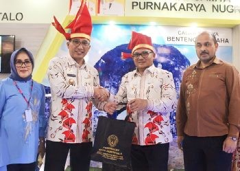 Pemerintah Kota Gorontalo ikut meramaikan serta menyukseskan Rakernas (Rapat Kerja Nasional) APEKSI (Asosiasi Pemerintah Kota Seluruh Indonesia) XVI di Makassar.
