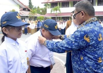 Walikota Gorontalo Marten Taha mengatakan silahturahmi Warga Sekolah dan Orangtua tercipta lewat adanya Masa Pengenalan Sekolah (MPLS).