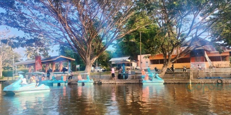 Wisata Danau perintis kini bisa menjadi pilihan masyarakat di akhir pekan.